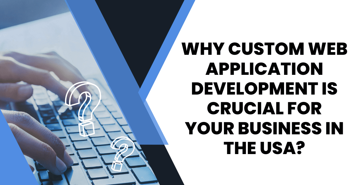 Why Custom Web Application Development Is Crucial for Your Business in the USA?