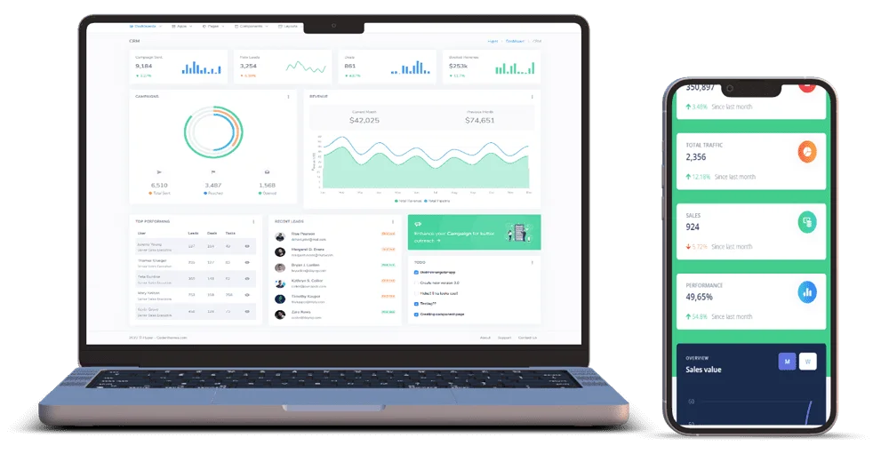 APIs Integration + Admin Panel