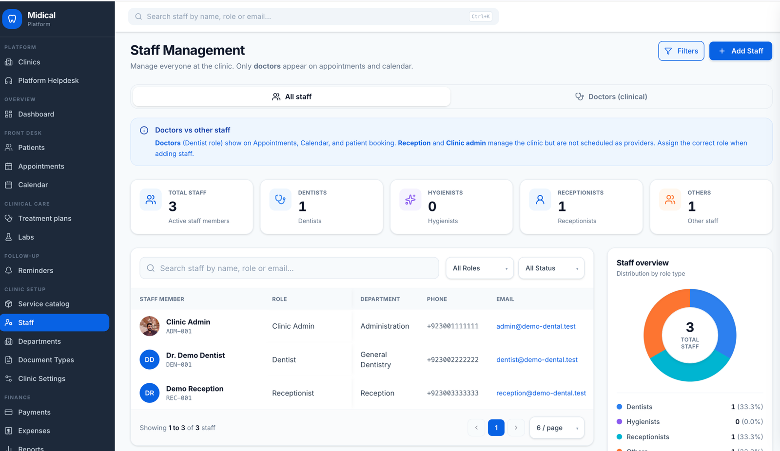 Clinic ERP & Healthcare Practice Management Platform
